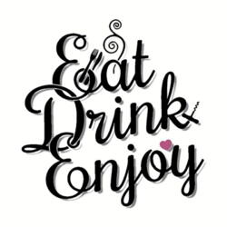 Servietten Zelltuch Eat Drink Enjoy