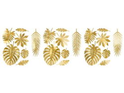 Dekorationsblätter Aloha Gold