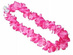 Couronne de fleurs hawaïennes rose
