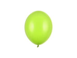 Mini ballons 12cm vert citron pastel 100 pièces