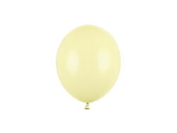 Mini ballons 12cm jaune clair pastel 100 pièces