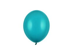 Mini ballons 12cm bleu lagon pastel 100 pièces