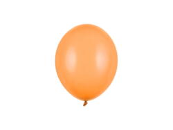 Mini ballons 12cm orange pastel 100 pièces