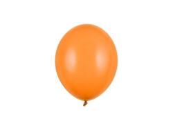 Mini ballons 12cm pastel mandarine 100 pièces
