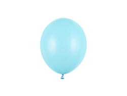 Mini ballons 12cm bleu clair pastel 100 pièces