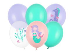 Ballons Sea World 6 pièces