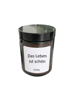 Bougie parfumée Das Leben ist schön