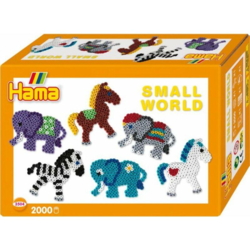 Geschenk Hama Small World Pferde und Elefant