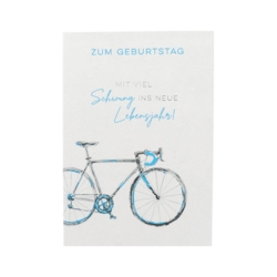 Zum Geburtstag  Mit Viel Schwung ins