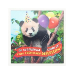 Geburtstagskarte Die Augenringe stehen dir  