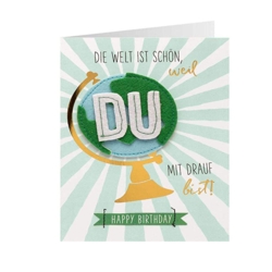 Geburtstagskarte Happy Birthday 