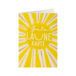 Grusskarte Gute LAUNE KARTE 