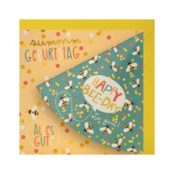 Geburtstagskarte  Summmmm Geburtstag  Happy BeeDay to you   Alles Gute      