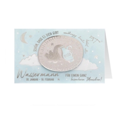 Grusskarte Sterne Wassermand 