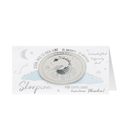 Grusskarte Sterne Skorpion