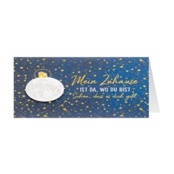 Grusskarte Sterne Mein Zuhause