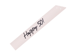 Écharpe « Happy 50 »