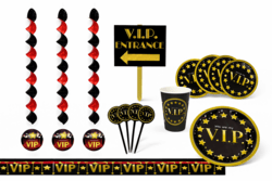 VIP Party Deko Set – exklusiver Glamour für deine Feier