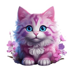 Bügelbild Sweet Cat