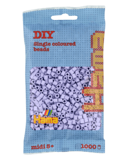 Bügelperlen Midi Heller Lavendel 1000 Stück