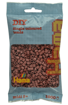 Bügelperlen Midi Rosenholz 1000 Stück