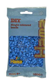 Bügelperlen Midi Himmelblau 1000 Stück