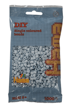 Bügelperlen Midi Graublau 1000 Stück