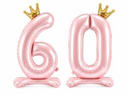 60 Stehende Geburtstagsballons Pink