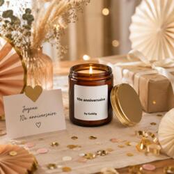 Bougie parfumée anniversaire 10