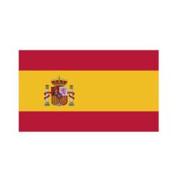 Bügelbild Spanien Flagge