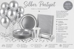 Silber Partyset für 6 Personen