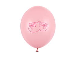 Ballon Pink Baby-Schuhe