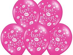 Ballon fuchsia Hot Party