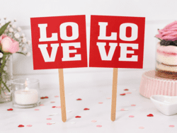 Fotobox Accessoires "LOVE"