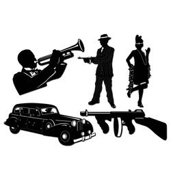 Gangster Silhouette