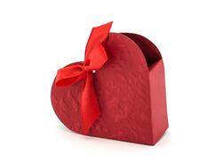 Herz Geschenkbox Rot