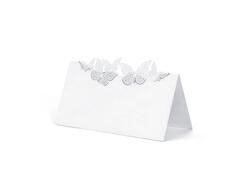 Tischkarten mit süsse Schmetterlinge