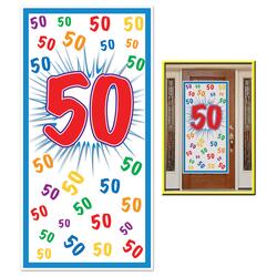 50 Jahre Geburtstag Tür cover