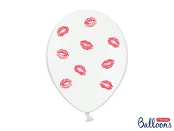 Ballone Weiss mit Lippen