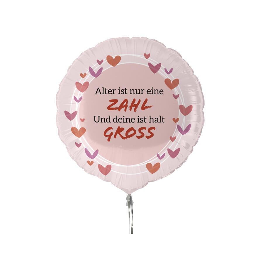 16 Zahlen Folienballons Für Geburtstag & Feiern - Große Buchstaben, Wiederverwendbar