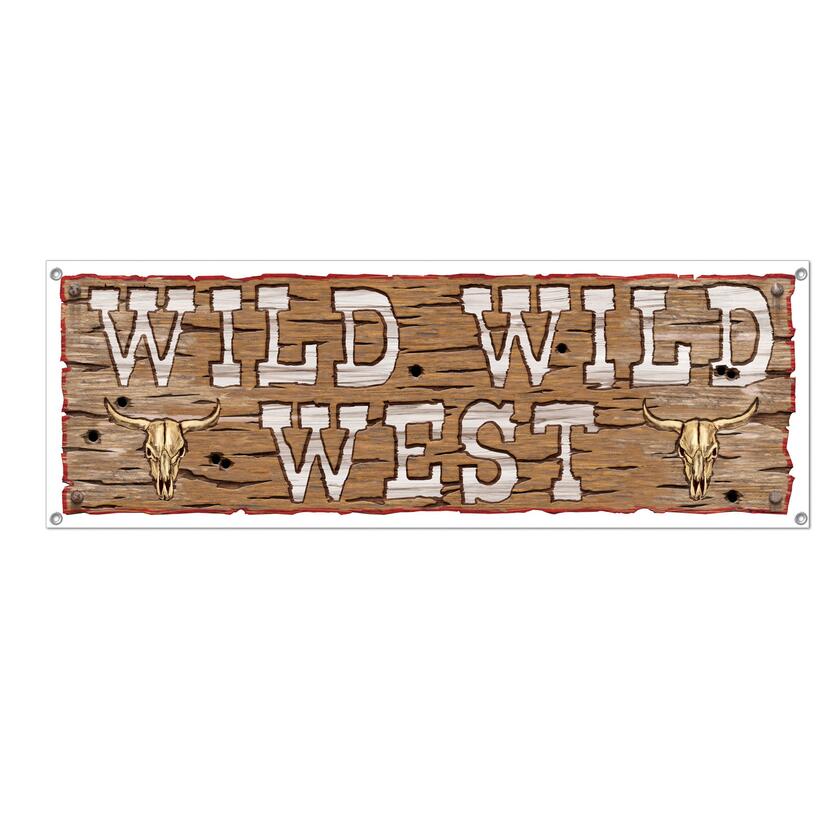 Wild West Schild