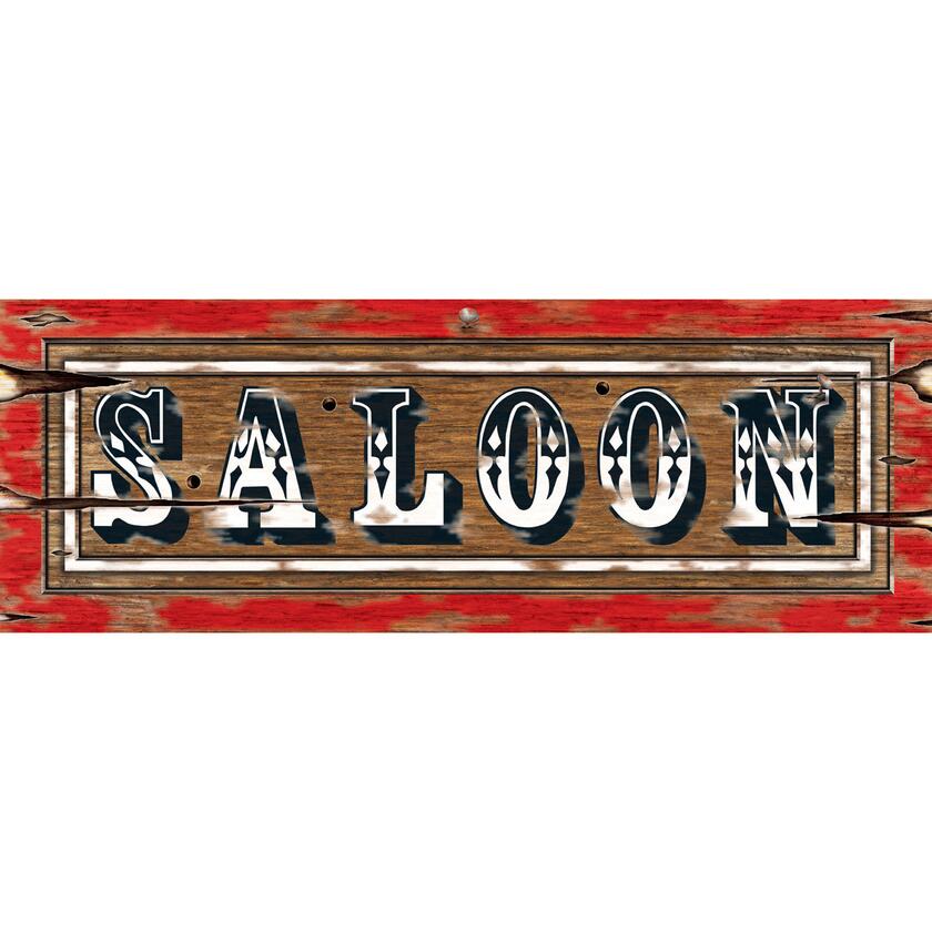 Saloon Schild