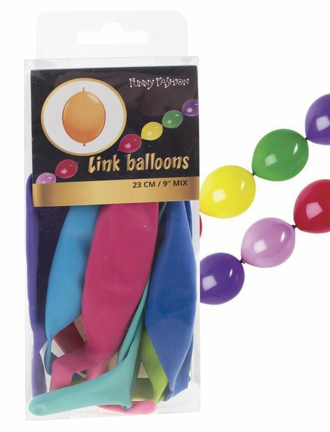 Guirlande de ballons colorée