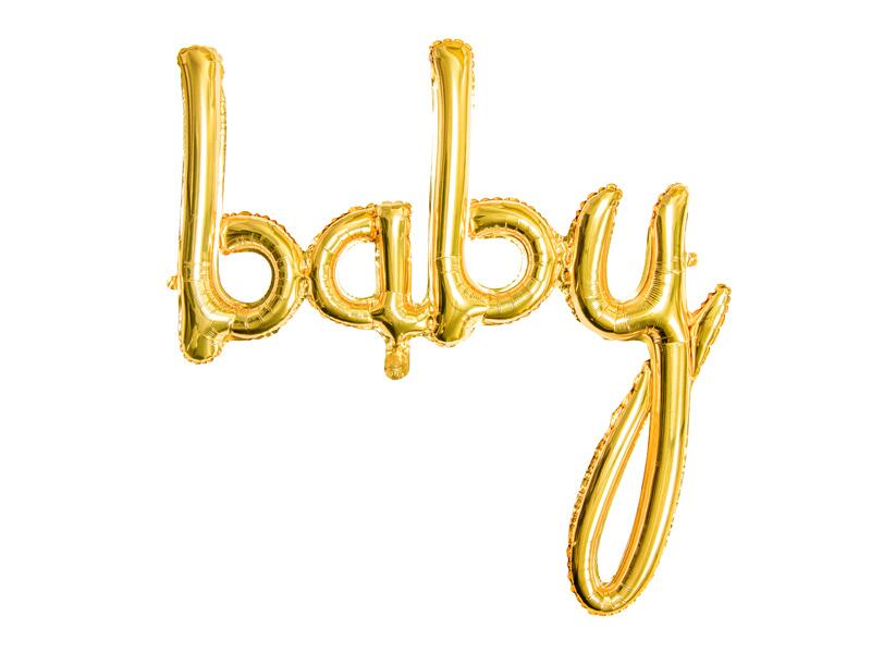 Ballon Baby Gold