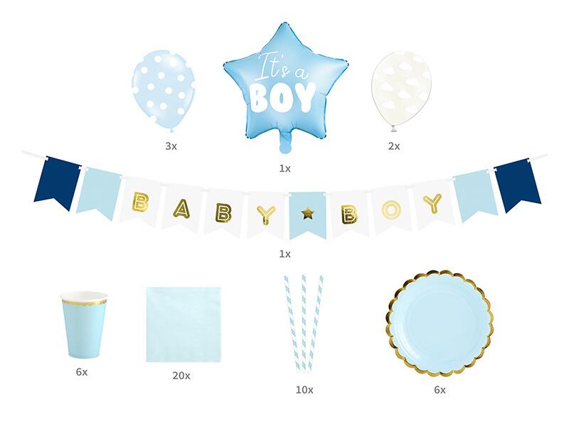 Geburtstagsdekorationspaket  It's a boy