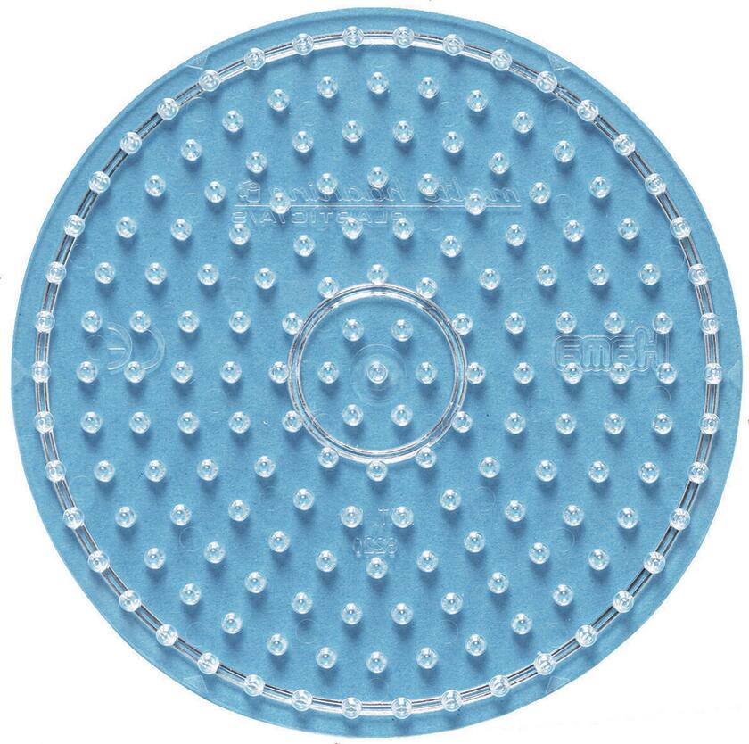 Plaque de perles thermocollantes cercle maxi