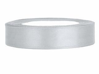 Satinband 12 mm Silber
