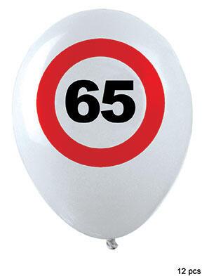 Panneau De Signalisation Ballon 65 Ans