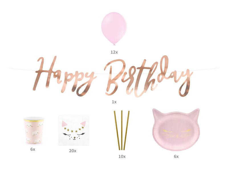 Kit de décoration d&#39;anniversaire chatons