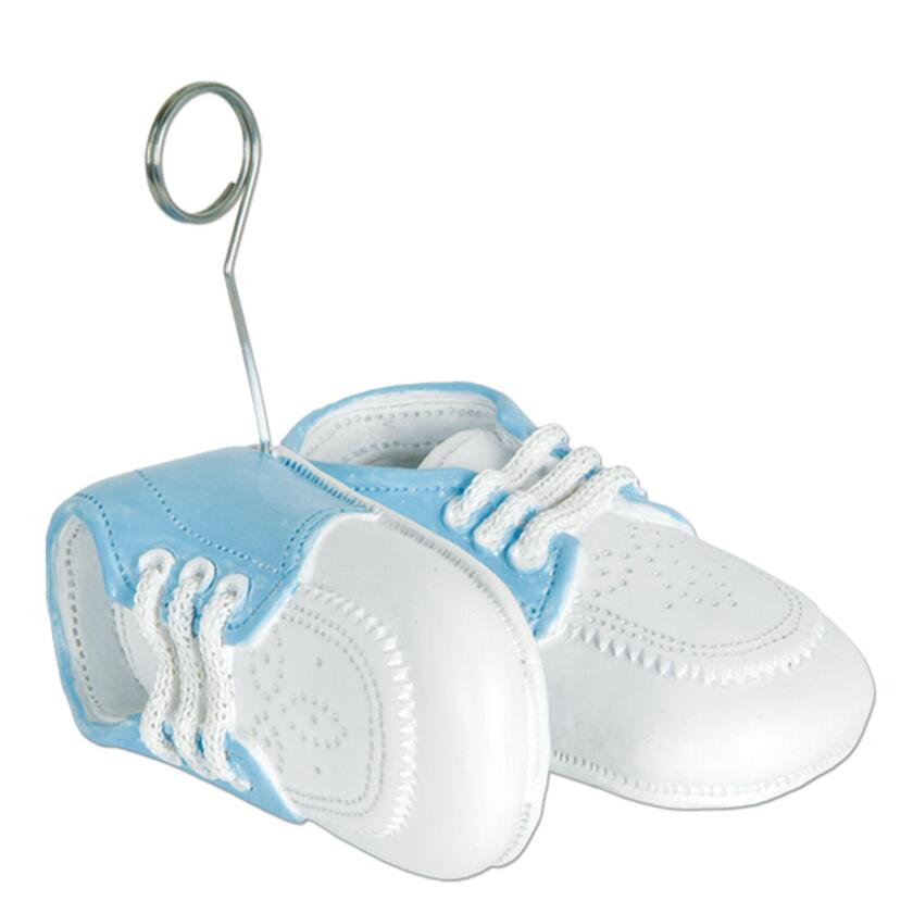 Ballon Halter Baby Schuhe Blau